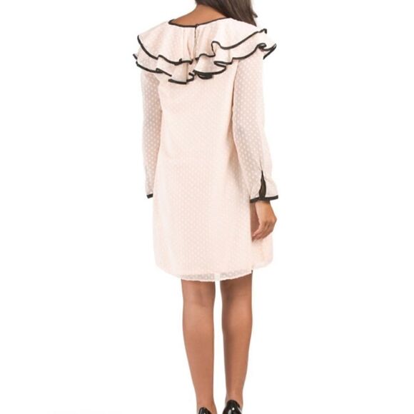 Max Sport NWT Lace Topped Portrait Collar Dress Sz M - Picture 3 of 6